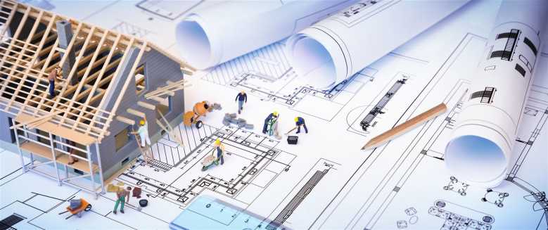 Formelle Dokumente und Bauplanungsunterlagen für das Genehmigungsverfahren von technischen Anlagen und Neubauprojekten.